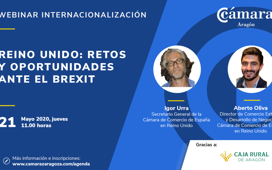JORNADA PAÍS ZARAGOZA | Reino Unido: retos y oportunidades ante el Brexit