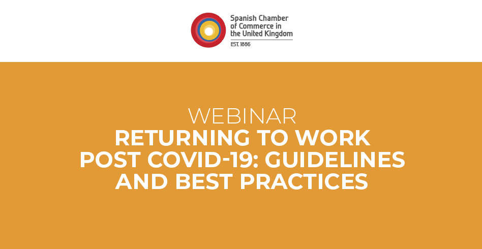 WEBINAR | Returning to work post COVID-19: Guidelines and Best Practices