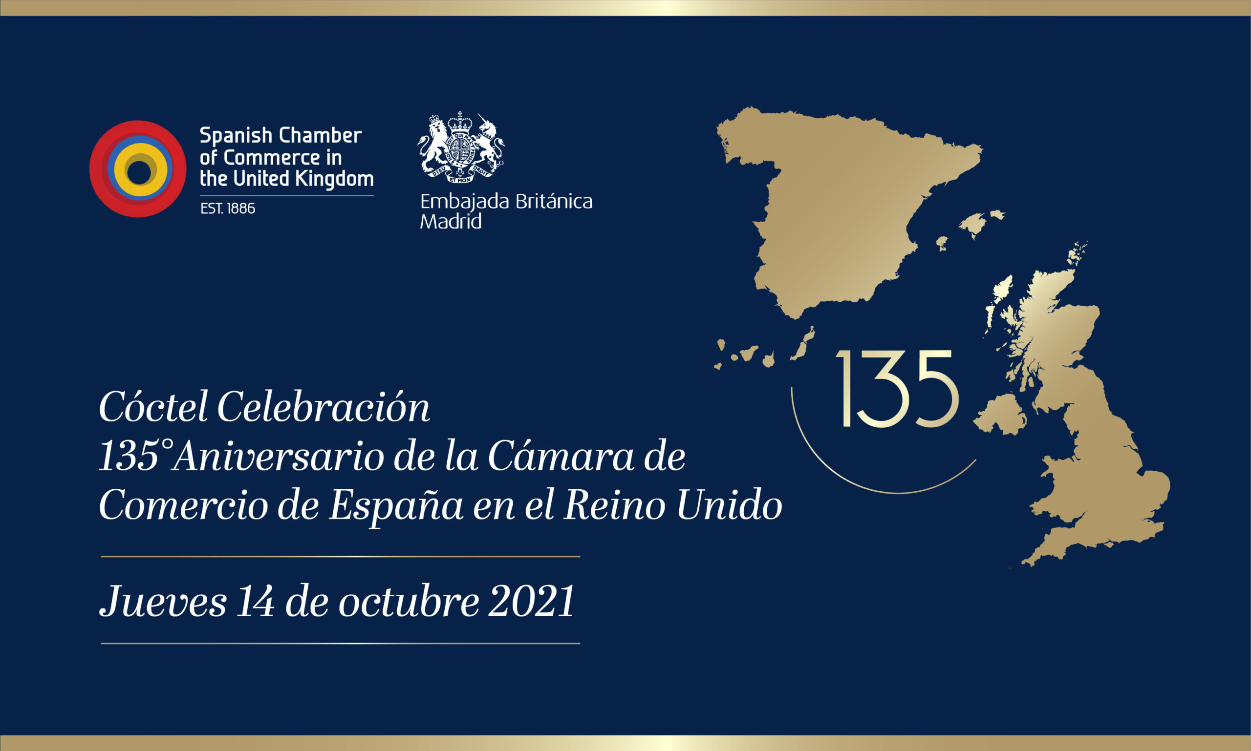Reception of the 135th Anniversary of the Spanish Chamber of Commerce in the UK