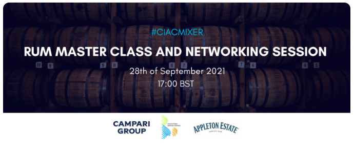 VIRTUAL EVENT | CIAC Mixer - Rum Masterclass and Networking Session
