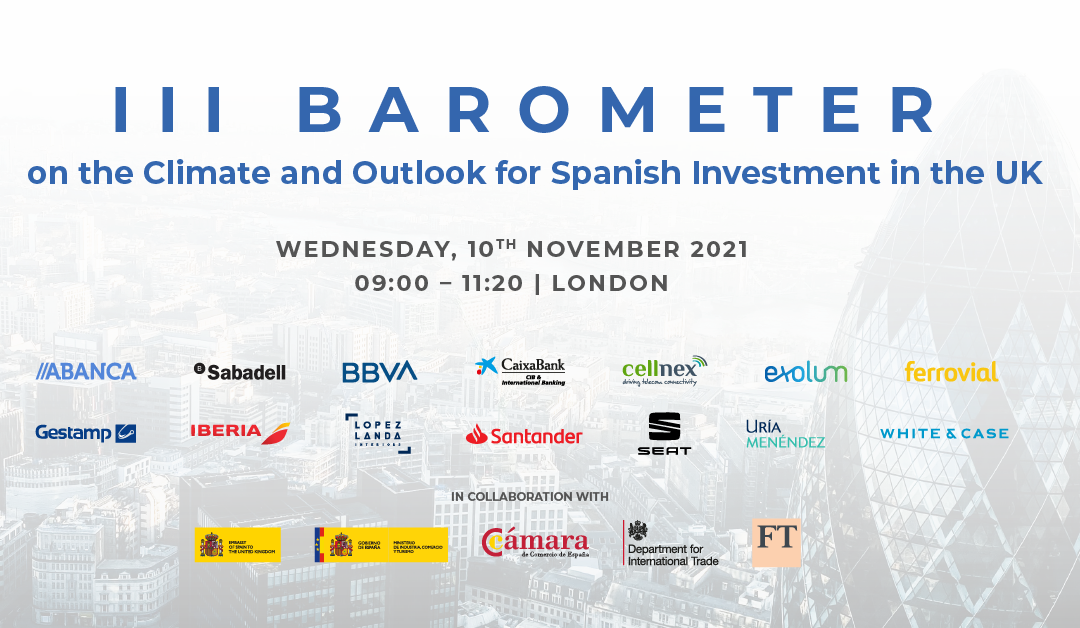 III Barómetro sobre el clima y las perspectivas de la inversión española en el Reino Unido