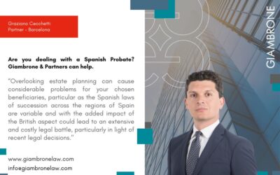 Are you dealing with a Spanish Probate? Giambrone & Partners can help