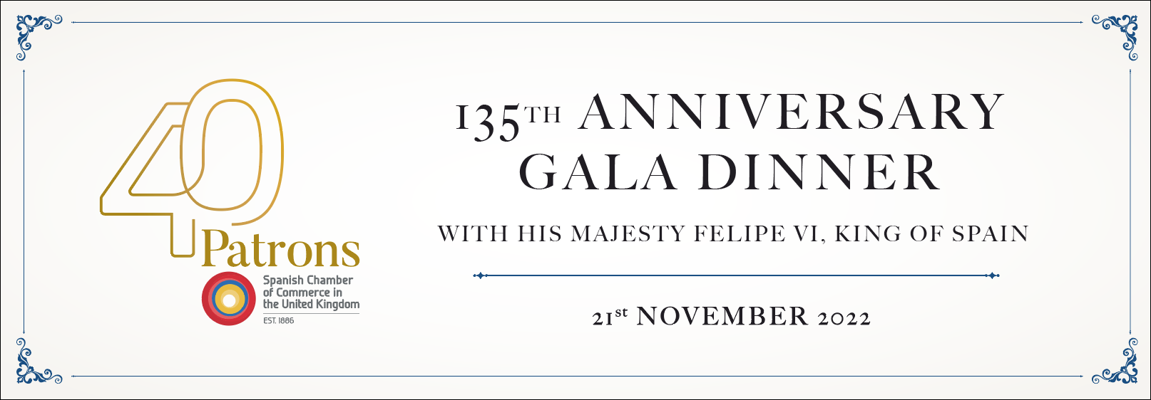 135th Anniversary Royal Gala Dinner 