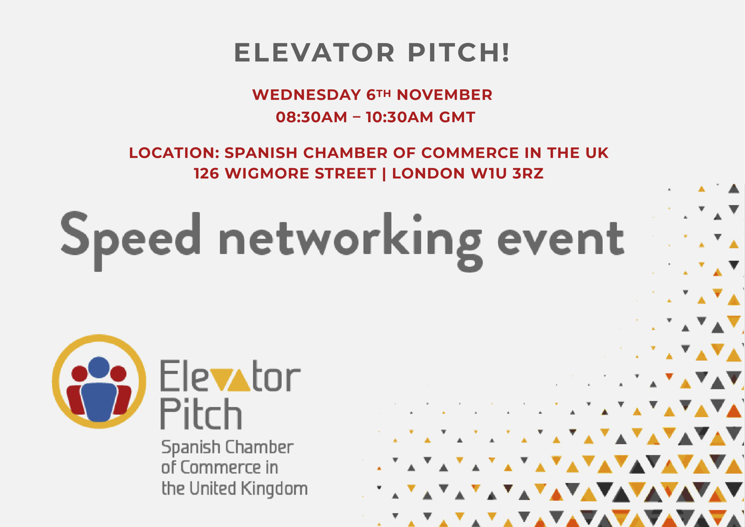 ELEVATOR PITCH!