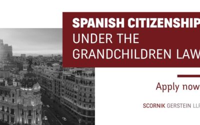 Spanish citizenship under the “Ley de Memoria Democrática” (Grandchildren Law) will be available until 21st October 2025