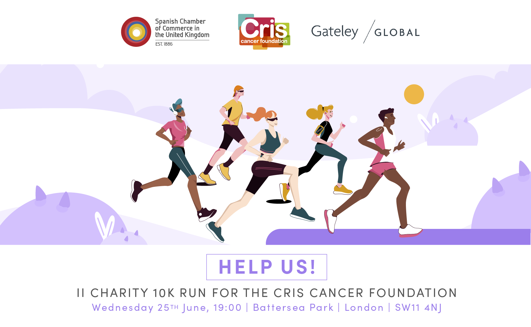II CHARITY 10K RUN FOR THE CRIS CANCER FOUNDATION