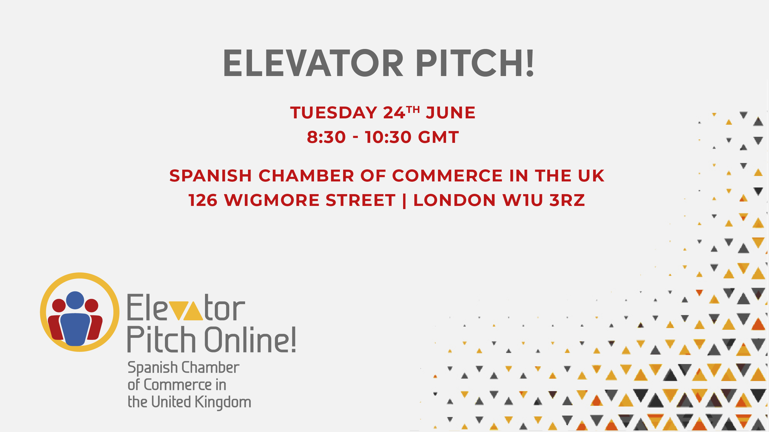 ELEVATOR PITCH!