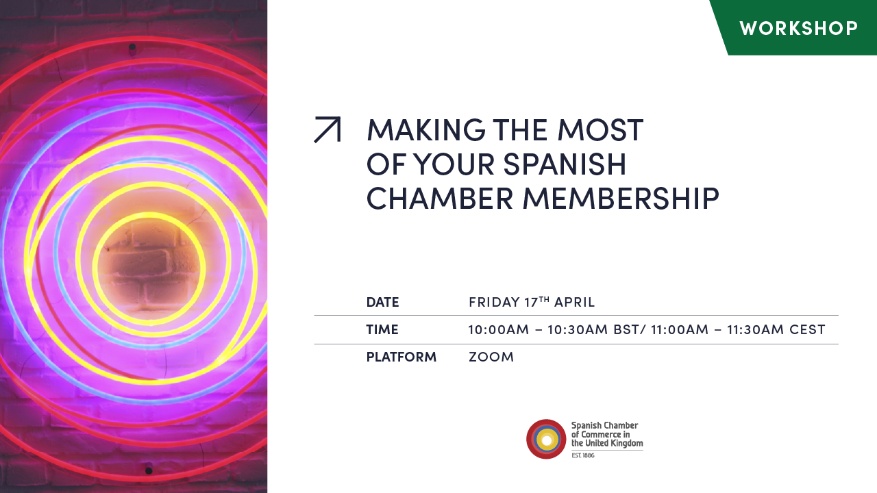 SCC WORKSHOP: MAKING THE MOST OF YOUR SPANISH CHAMBER MEMBERSHIP