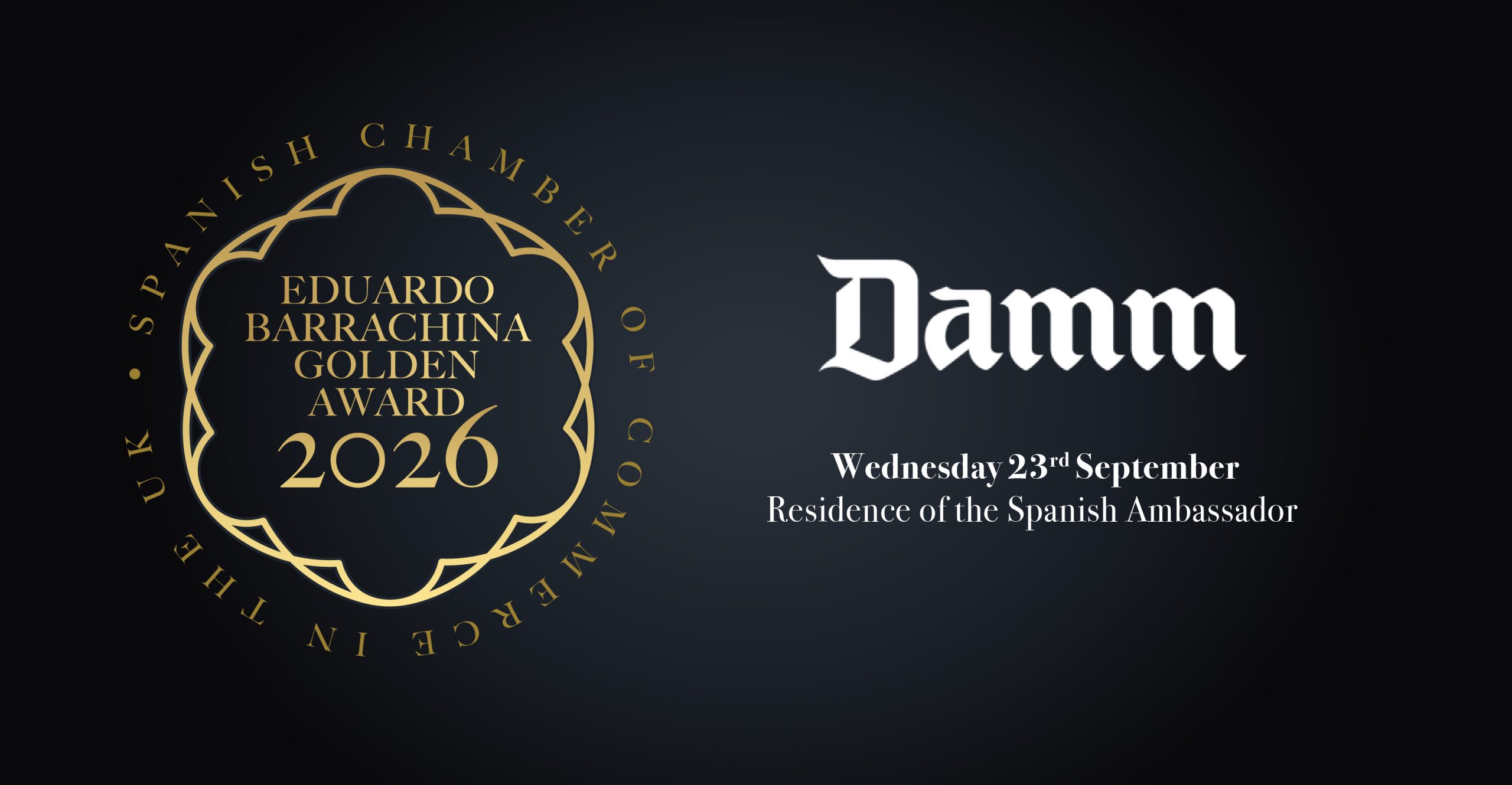 WINNER OF THE 2026 EDUARDO BARRACHINA GOLDEN AWARD