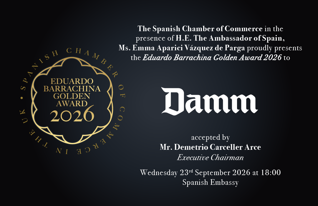 EDUARDO BARRACHINA GOLDEN AWARD 2026