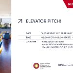 ELEVATOR PITCH!