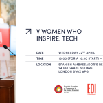 EDI EVENT | V WOMEN WHO INSPIRE: TECH