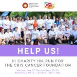 III CHARITY 10K RUN FOR THE CRIS CANCER FOUNDATION