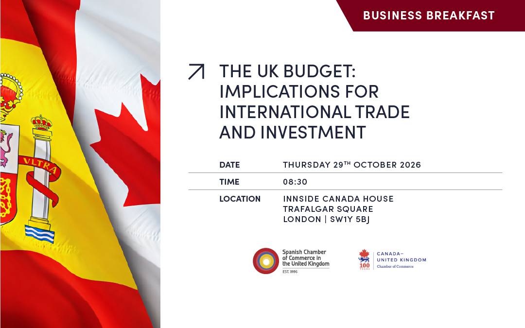 THE UK BUDGET: IMPLICATIONS FOR INTERNATIONAL TRADE AND INVESTMENT